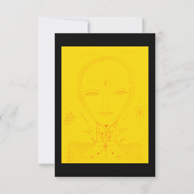 Tarjeta De Agradecimiento Ámbar (Anverso)