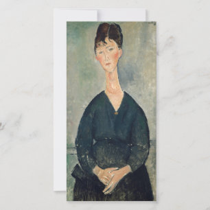 Tarjeta De Agradecimiento Amedeo Modigliani - Cantante de café