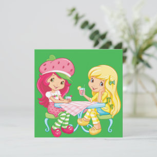 Tarjeta De Agradecimiento “Amigas de Fresa y Limonada”
