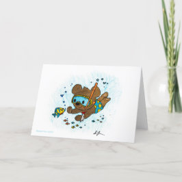Tarjeta De Agradecimiento Amigos del Saludo de Mano - Arte Infantil para CHO
