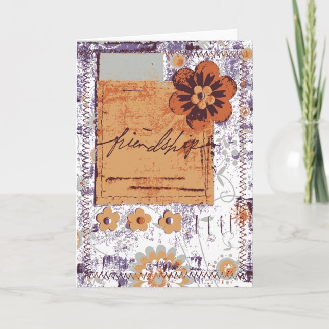 Tarjeta De Agradecimiento Amistad (Anverso)