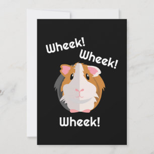 Tarjeta De Agradecimiento Amo del Cerdo de Guinea