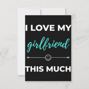 Tarjeta De Agradecimiento Amo Tanto A Mi Novia
