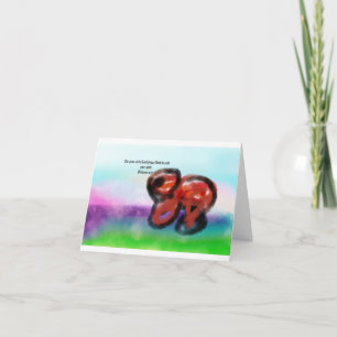 Tarjeta De Agradecimiento amor de jesus