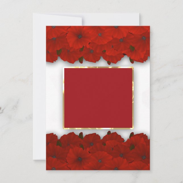 Tarjeta De Agradecimiento Amor, invitación, boda, El día de San Valentín (Anverso)