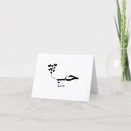 Tarjeta De Agradecimiento Amor | Tipografía árabe hutí