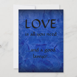 Tarjeta De Agradecimiento Amor Y Un Buen Abogado Gracias