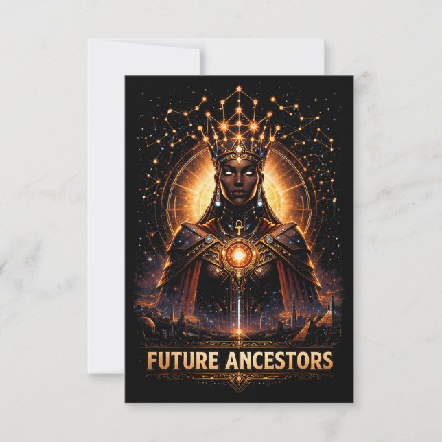 Tarjeta De Agradecimiento Ancestros Futuros (Anverso)