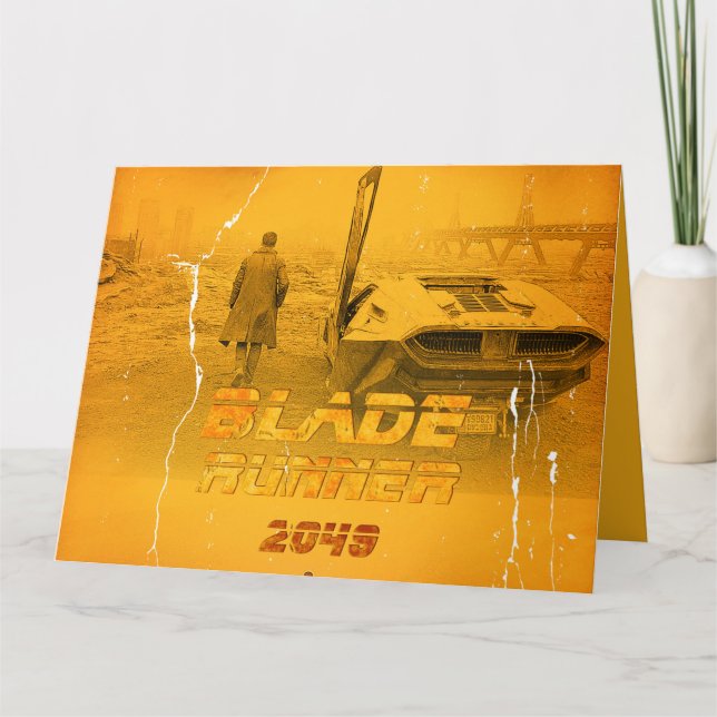 Tarjeta De Agradecimiento Android Dreams 2049 (Anverso)