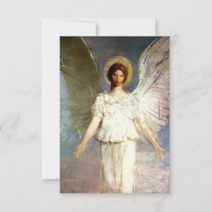 Tarjeta De Agradecimiento “Angel al mediodía” de Abbott Thayer