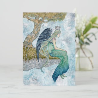 Tarjeta De Agradecimiento Angel Art de Holly Durr