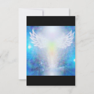 TARJETA DE AGRADECIMIENTO ANGEL LIGHT