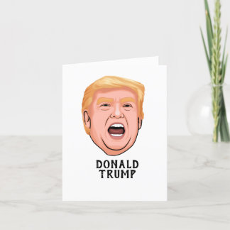TARJETA DE AGRADECIMIENTO ANGRY DONALD TRUMP PERSONALIZADO