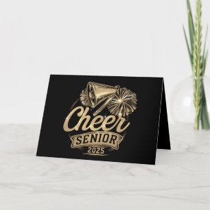 Tarjeta De Agradecimiento Animadora Senior 2025 Animadora Graduación Clase D