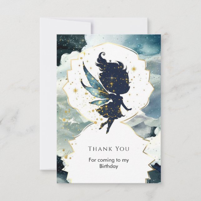 Tarjeta De Agradecimiento Aniversario de la diversión de un divertido divert (Anverso)