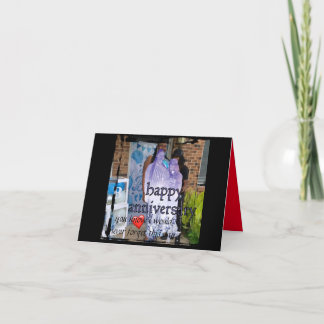 Tarjeta De Agradecimiento aniversario feliz