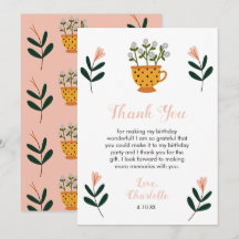 Aniversario floral de un Fiesta de té moderno