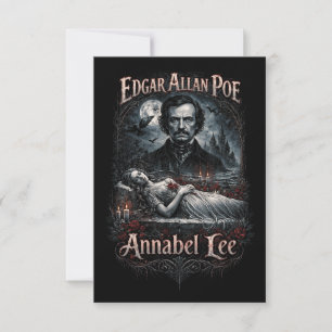 Tarjeta De Agradecimiento Annabel Lee