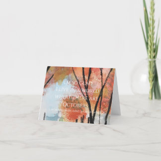 Tarjeta De Agradecimiento Anne of Green Gables Card