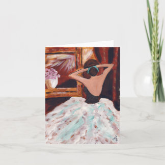 Tarjeta De Agradecimiento Antes del ballet