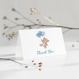 Tarjeta De Agradecimiento Apenas Podemos Esperar Baby Shower