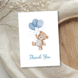 Tarjeta De Agradecimiento Apenas Podemos Esperar Baby Shower