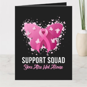 Tarjeta De Agradecimiento Apoyo Concienciación sobre el Cáncer de Mama
