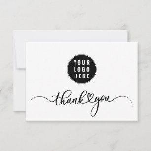 Tarjeta De Agradecimiento Apreciación del cliente de Business Logo Company