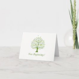Tarjeta De Agradecimiento Árbol de la Vida, Boda Elegante