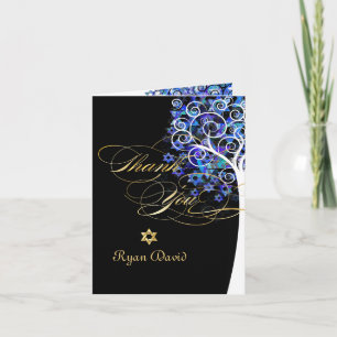 Tarjeta De Agradecimiento Árbol de la vida de PixDezines/mensaje de agradeci