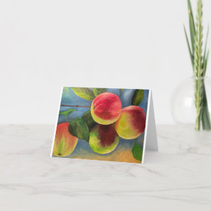 Tarjeta De Agradecimiento Árbol de manzanas Fuji