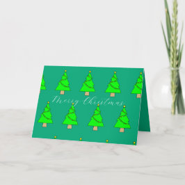 Tarjeta De Agradecimiento Árbol de Navidad 