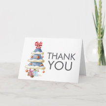 Árbol de Navidad con Lazo Minimalista para Baby Sh