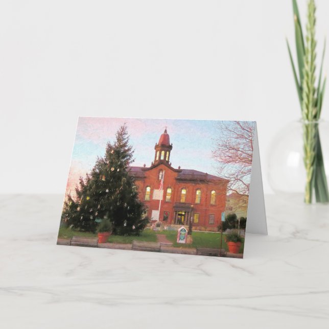 Tarjeta De Agradecimiento Árbol de Navidad MAMÁES de Plymouth 2022 (Anverso)