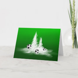 Tarjeta De Agradecimiento Árboles de fútbol 2025 - Navidades/tarjeta de vaca