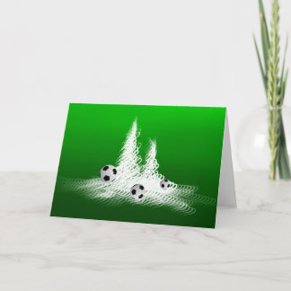 Tarjeta De Agradecimiento Árboles de fútbol 2025 - Navidades/tarjeta de vaca