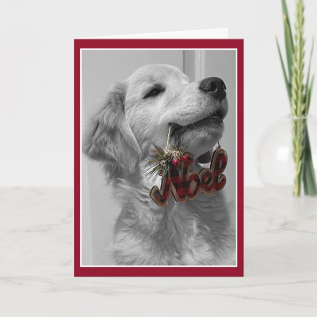 Tarjeta De Agradecimiento Archie Navidades Noel (Anverso)