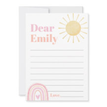 Arcoiris rosa Maravillosa cápsula del primer cumpl