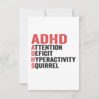 Ardilla con Déficit de Atención e Hiperactividad T