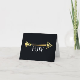 Tarjeta De Agradecimiento Arrow Notecard