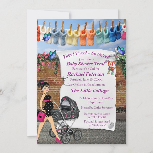 Tarjeta De Agradecimiento Arte callejero Polka-dot Happy Time (Anverso)