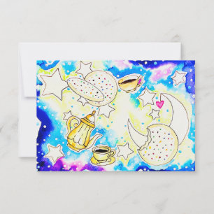 Tarjeta De Agradecimiento Arte de Galletas Glaseadas