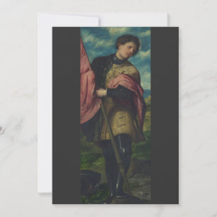 Tarjeta De Agradecimiento Arte del heroico mártir San Alejandro de Roma