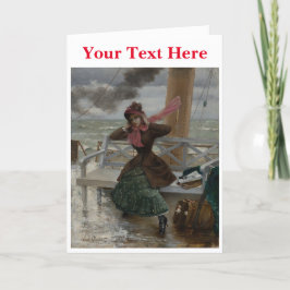 Tarjeta De Agradecimiento Arte francés vintage