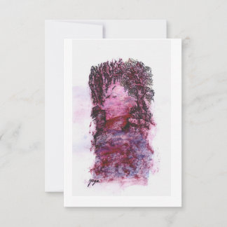 Tarjeta De Agradecimiento Arte moderno