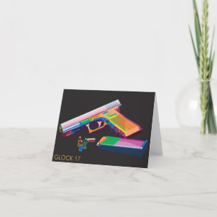Tarjeta De Agradecimiento Arte pop de mano