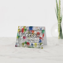 Arte por la libertad de los refugiados.