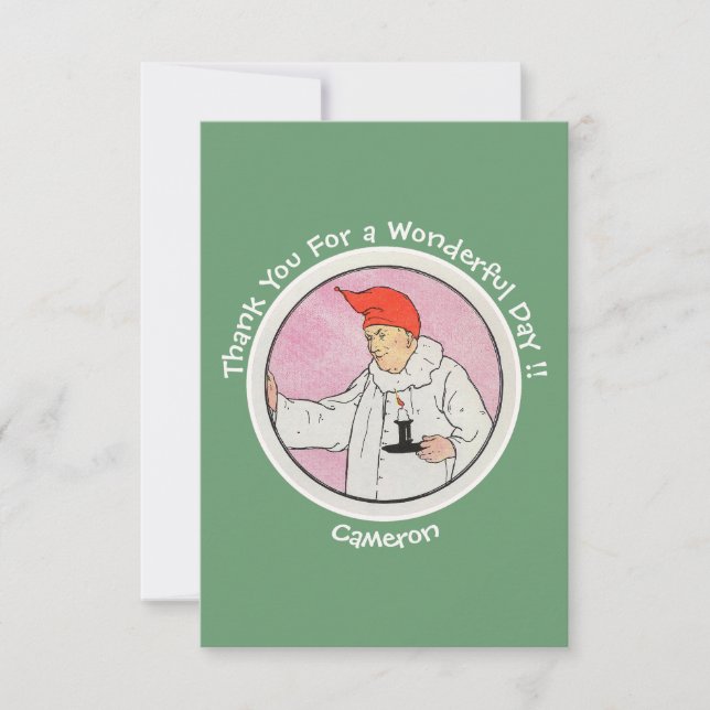 Tarjeta De Agradecimiento Artículos para la fiesta de cumpleaños de Mamá Oca (Anverso)