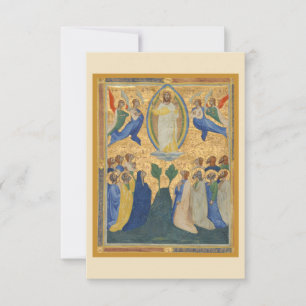 Tarjeta De Agradecimiento Ascensión del portador de Jesucristo