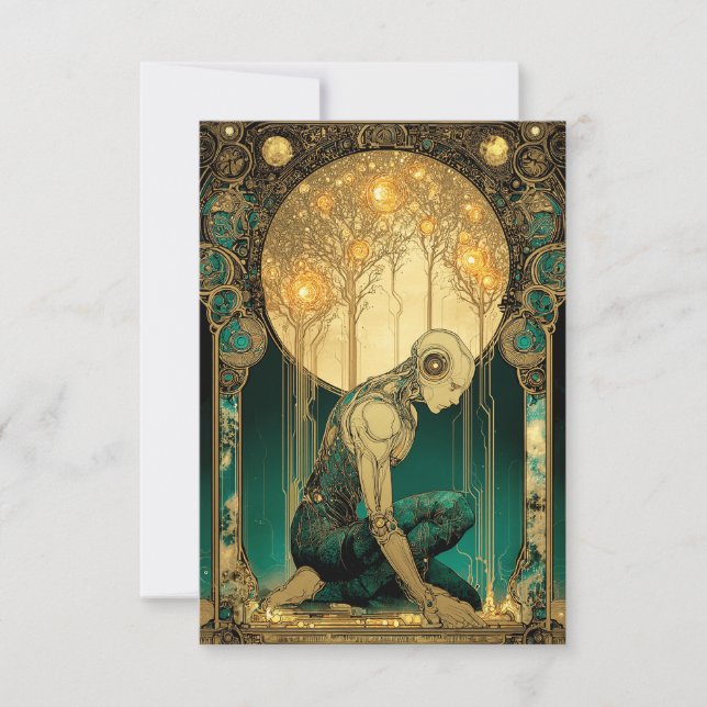 Tarjeta De Agradecimiento Ascensión Luminosa (Anverso)